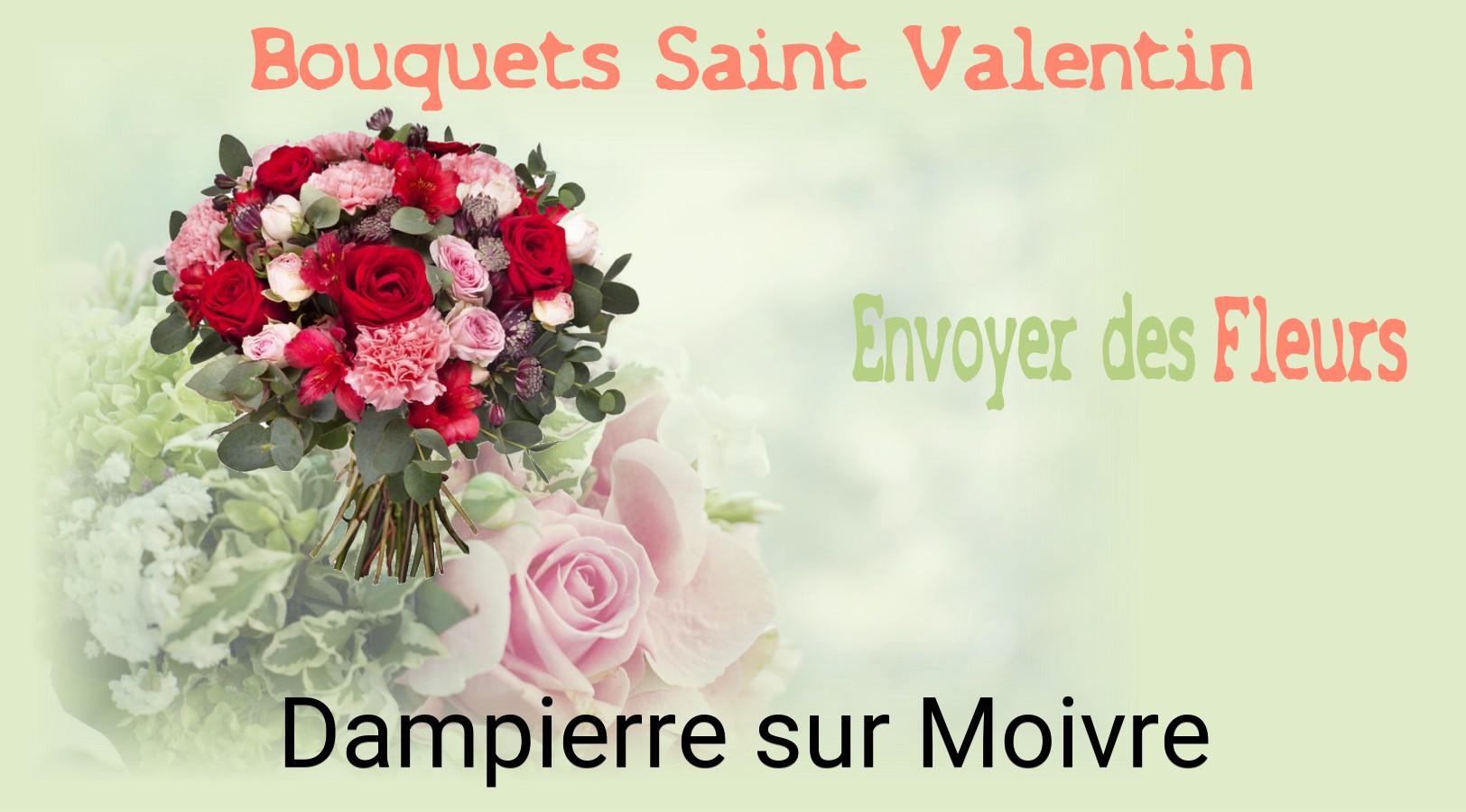 Roses de Saint-Valentin livrées à Dampierre-sur-Moivre